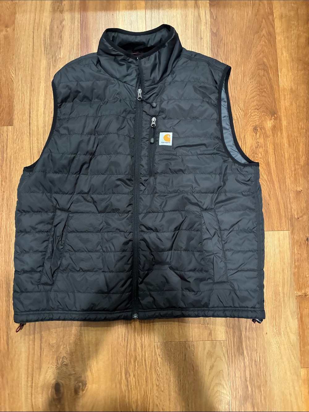 Men’s Carhartt Black Quilted Vest